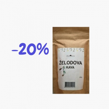 -20% na želodovo kavo
